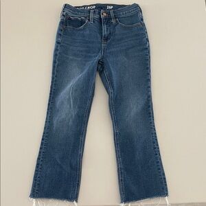 J. Crew Dark Blue Ankle Jeans